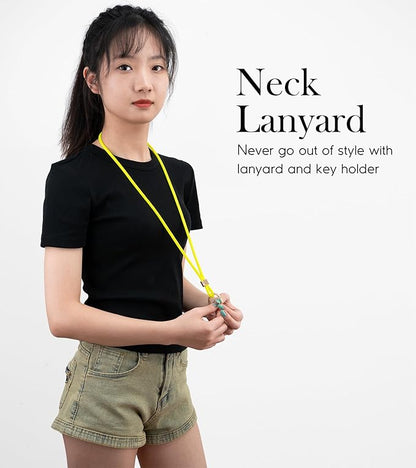 SENLLY Neck Lanyard Strap for Keys, Original Minimalist Design KeyChain Holder