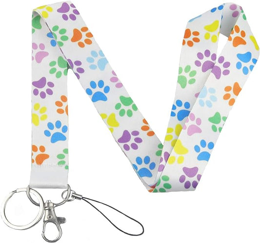Yiflin Cute Neck Lanyard for Keys, Wallet, Id Card Holder, Cool Keychain Lanyard for Women, Men, Teacher