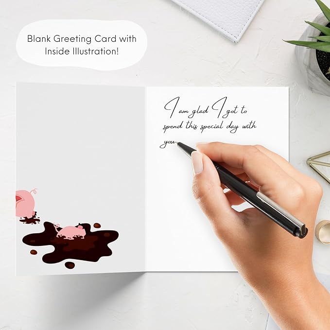 Cute Valentines Day Card, Vday Anniversary Birthday Card for Her Him / Girlfriend Wife / Husband Boyfriend, Friendship Thank You Kawaii Greeting Card (Making memories with you, is my favorite thing to
