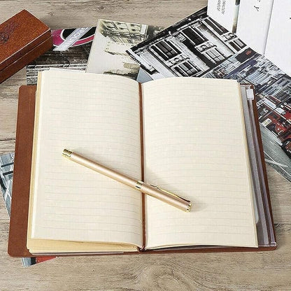 Wife Gifts from Husband, To My Wife Leather Journal, 140 Page Wife Refillable Writing Journal, Anniversary Wedding Christmas Gifts for Wife from Husband, Romantic Gifts for her