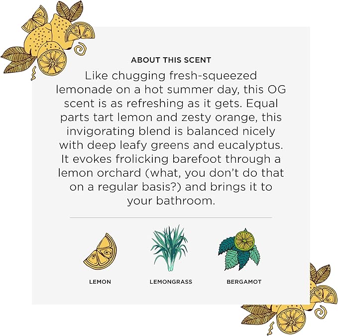 Poo-Pourri Before-You-Go Toilet Spray, Original Citrus, 8 Fl Oz - Lemon, Bergamot and Lemongrass