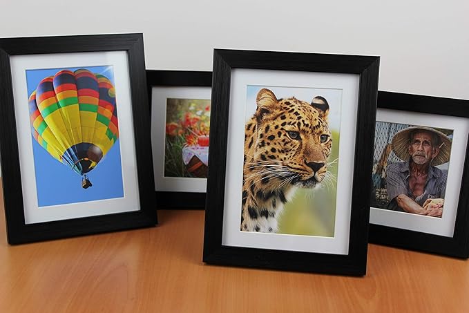 PPD Satin Photo Paper for Inkjet Printer, Premium Semi-Gloss Luster Finish 4 x 6 Size Sheets for Printable Photos, Thick 255 gsm 68 lbs 10.5 mil, White, Water Resistant & Instant Dry Prints (100 Pack)