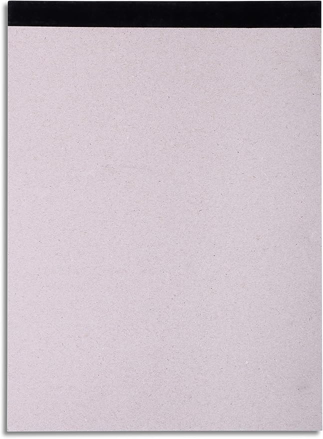 Mintra Office Legal Pads - ((BASIC WHITE 6pk, 8.5in x 11in, NARROW RULED)) - 50 Sheets per Notepad, Micro perforated Writing Pad, Notebook Paper for School, College, Office, Business