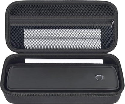 Case Compatible with Aixiqee Portable-Printer A80/ for GUTHERREN A81/for Minzhi A80/ JADENS A4 /for MUNBYN Bluetooth Wireless Printer, Thermal Paper, Charger and USB Cables Storage Organizer(Box Only)