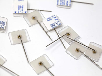 Partition Pins | Decor Cloth Pins | Pins for Office Cubicles - Pack of 10 Durable Fabric Pins for Furniture, Office Signs and Fabric Mounting - Made in The USA