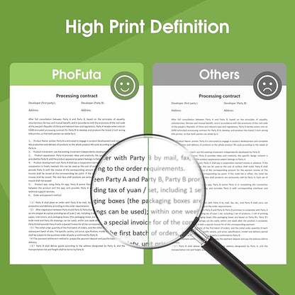 Thermal Paper, A4 Size, 100 Sheets, Compatible with Brother PocketJet PJ762/PJ763MFi, Hprt, Phomemo, etc.