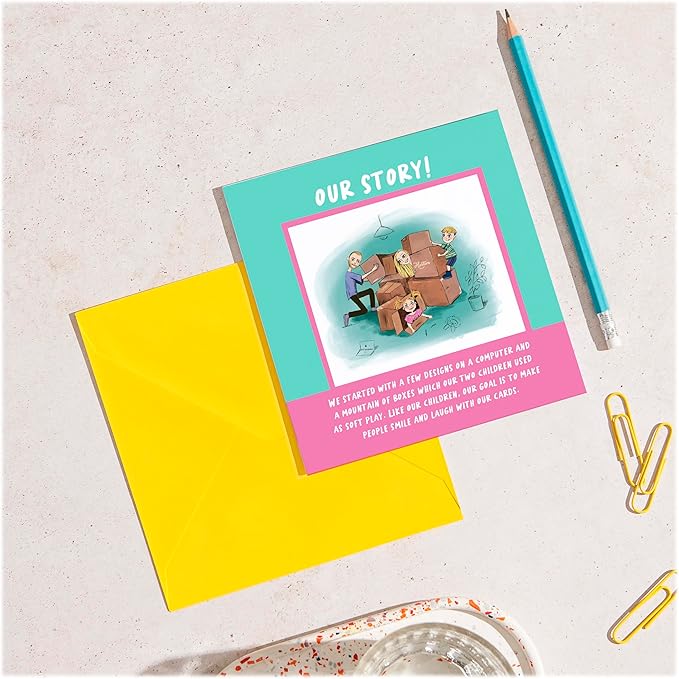 Huxters Birthday Card from the Dog – Chow Chow - Happy Birthday to Dog Mum and Dog Dad – Birthday Card from the Dog to Friends Family First Birthday (Chow Chow)