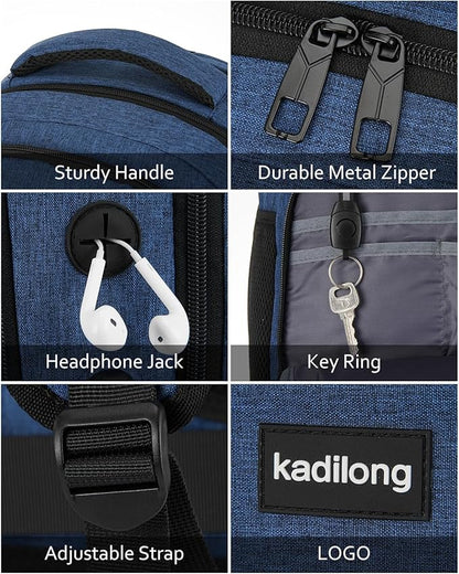 School Backpacks for Teen Boys Bookbag with Laptop Compartment,Back Pack for Men Water Resistant Schooler with USB Charging Port,Morrales Knapsack for Business College High School