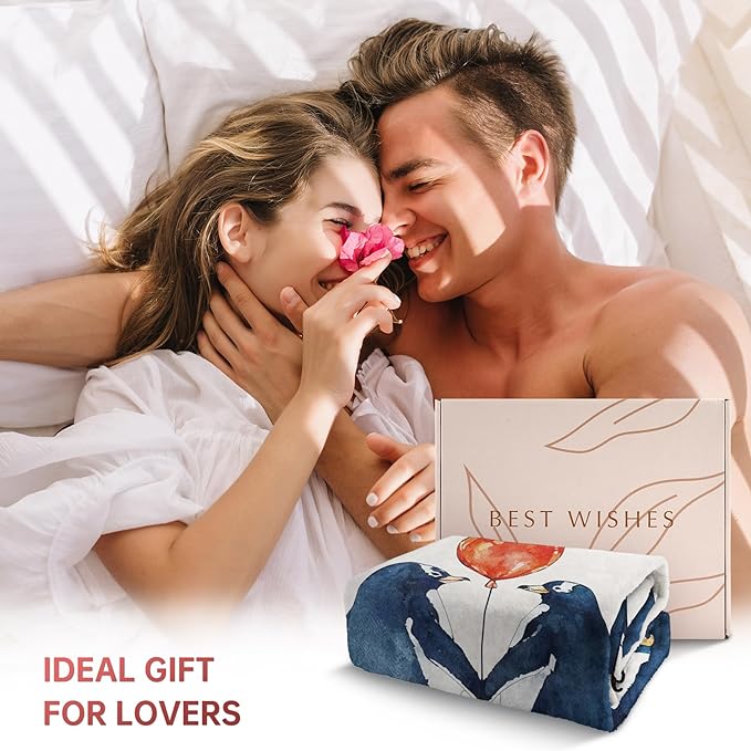 SteadStyle Gifts for Her Him, Wedding Anniversary Blanket, Romantic I Love You Gift, Valentines, Christmas, Birthday Gifts for Boyfriend Girlfriend, Wedding Gifts for Couple Wife Husband 60'' x 50''