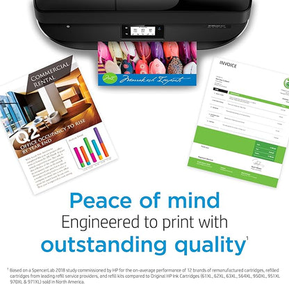 HP 962XL Black High-yield Ink Cartridge | Works with HP OfficeJet 9010 Series, HP OfficeJet Pro 9010, 9020 Series | Eligible for Instant Ink | 3JA03AN