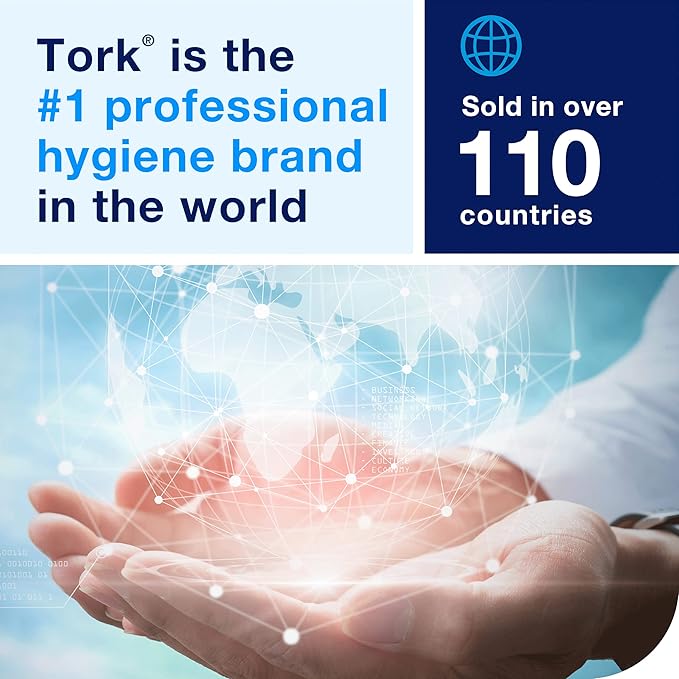 Tork Centerfeed Hand Towel White M23, One-at-a-time Dispensing, 6 x 530 Towels, RC530