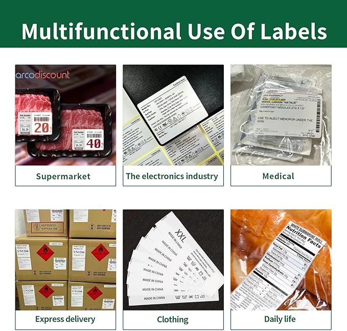 Printable Full Sheet Labels,8.5"×11",40 Sheets,Big Labels,Full Sheet Sticker Paper 8.5×11 for Laser/Inkjet Printers,Full Page Labels 8.5×11 White Matte,Large Labels, Letter Size
