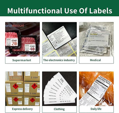 Printable Full Sheet Labels,8.5"×11",40 Sheets,Big Labels,Full Sheet Sticker Paper 8.5×11 for Laser/Inkjet Printers,Full Page Labels 8.5×11 White Matte,Large Labels, Letter Size