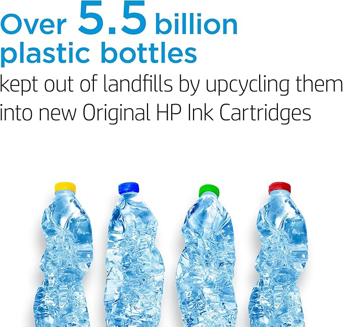 HP 62 Black/Tri-color Ink (2-pack) | Works with HP ENVY 5540, 5640, 5660, 7640 Series, HP OfficeJet 5740, 8040 Series, HP OfficeJet Mobile 200, 250 Series | Eligible for Instant Ink | N9H64FN
