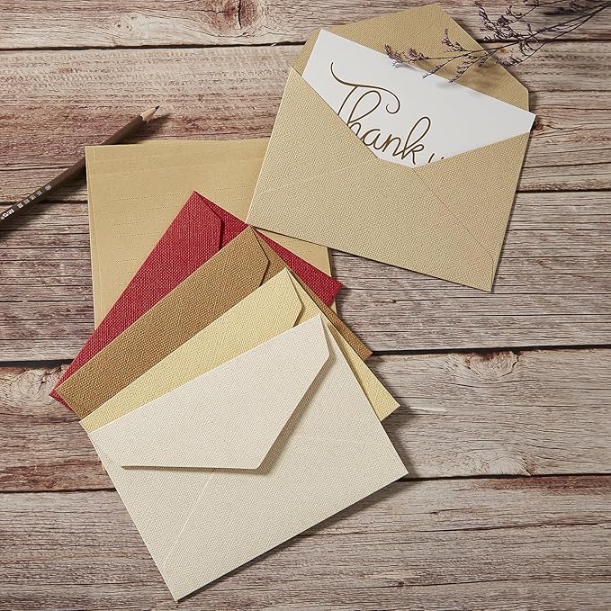 20 Pcs 4 x 6 Envelopes,A6 Envelopes, Card Envelopes, White Paper Envelopes, Invitation Envelopes, Postcard Envelopes(Yellow-20pcs)