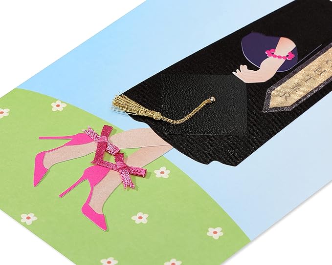 Papyrus Graduation Card for Her (Pursue Your Dreams)