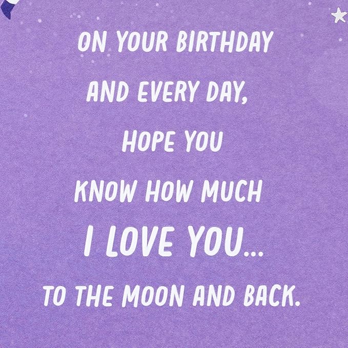 Hallmark Birthday Card for Husband, Wife, Boyfriend, Girlfriend (Astronauts, Favorite Place in The Universe)