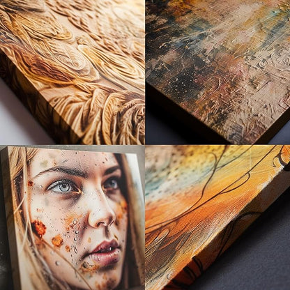 Premium Polyster Matte Canvas Roll, Quick Dry, Wide Format Inkjet Printer Compatible, Perfect for Fine Art, Photography, Giclée Printing, Archival Quality Prints. (44"x100' 290gsm Polyester 2Rolls)
